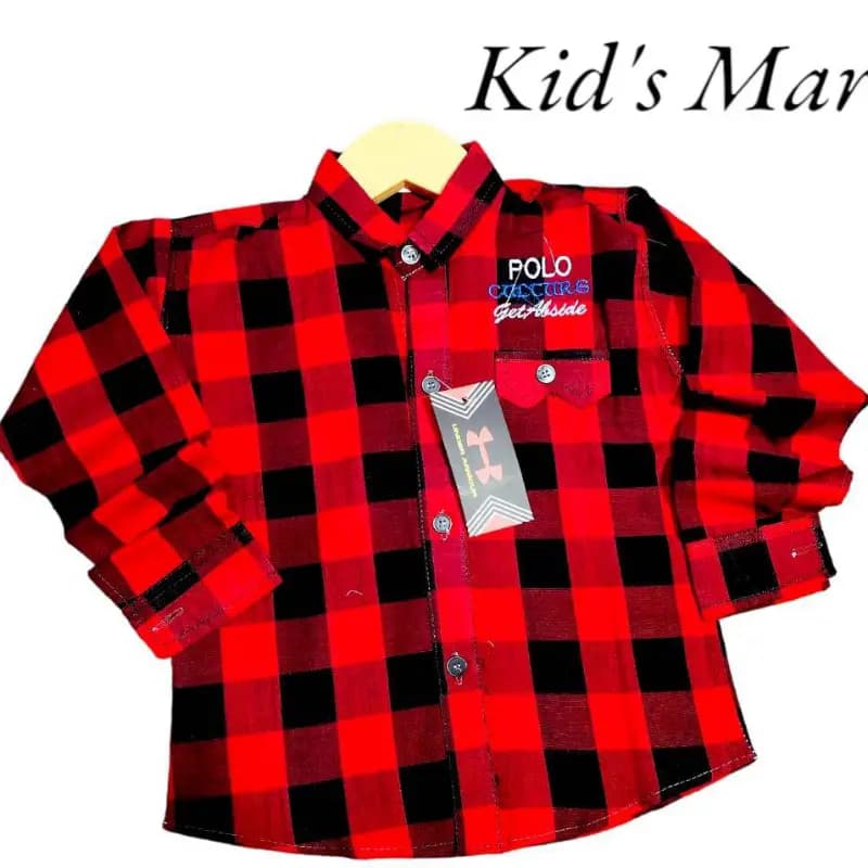 Kids cotton shirts