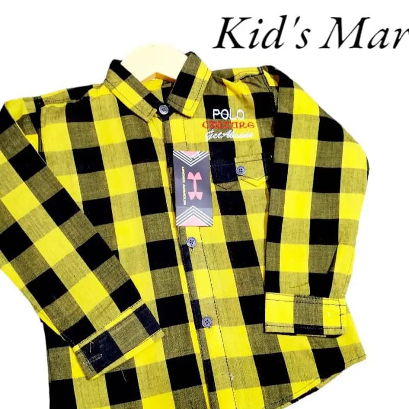 Kids cotton shirts