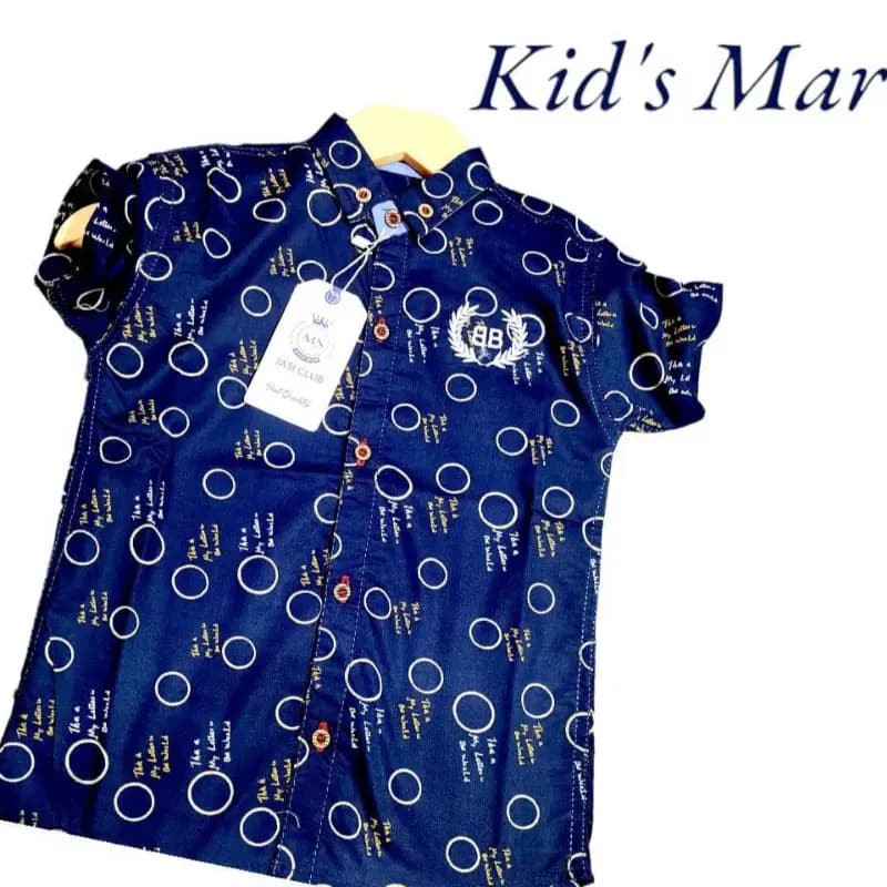 Kids cotton shirts